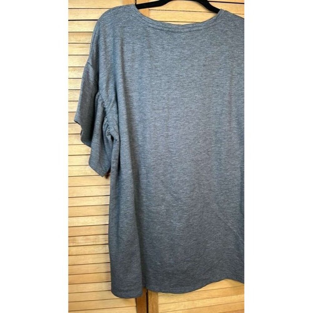EVRI‎ Short Puckered Sleeve Top - Picture 6 of 7